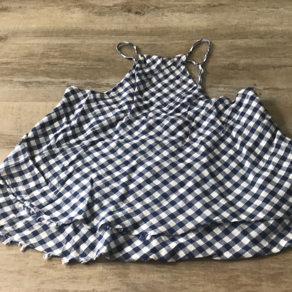 Aeo Gingham fashion tank